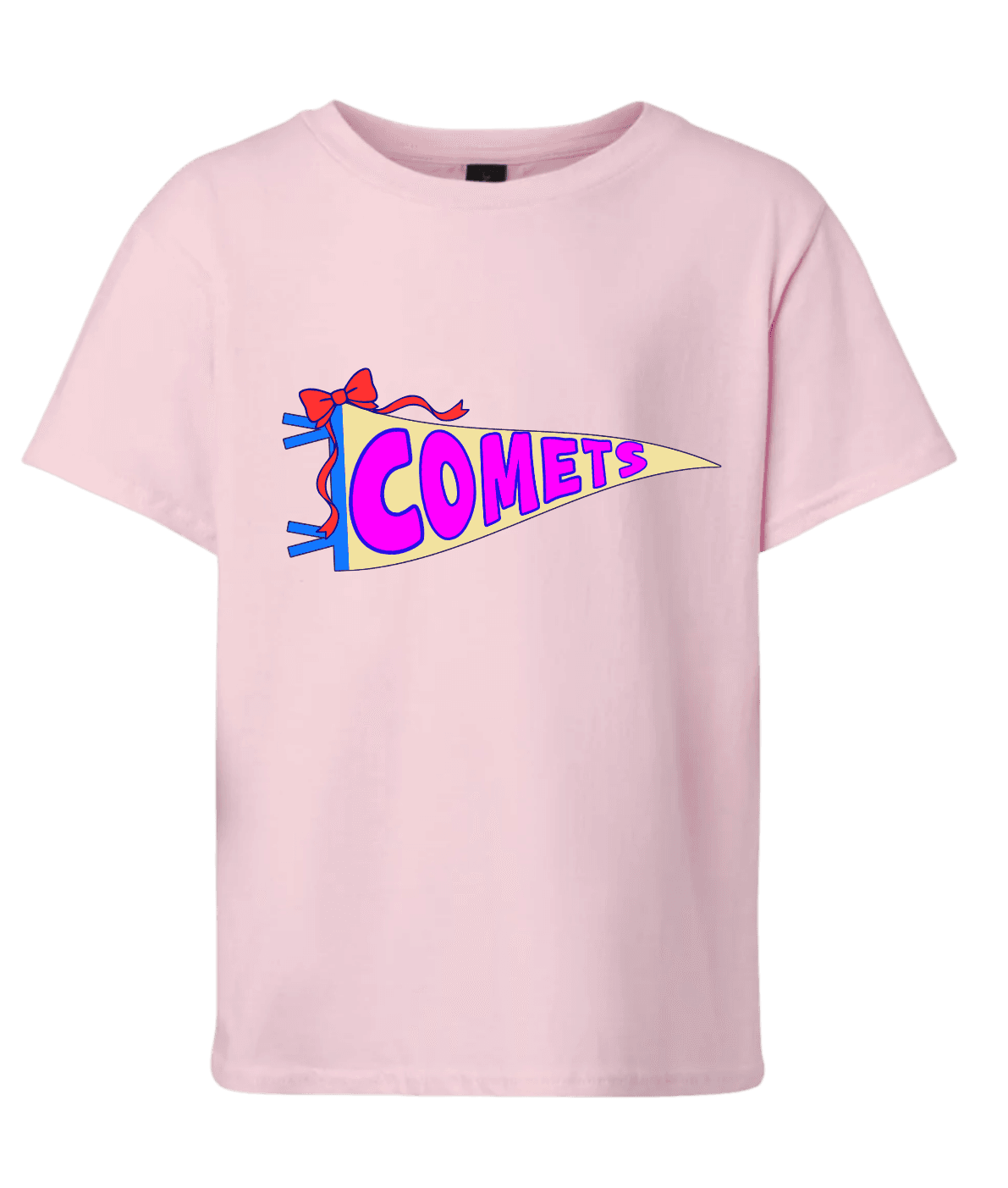 Comet  Flag  in Light Pink
