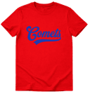 Comets Retro Design in Red