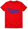 Comets Retro Design in Red