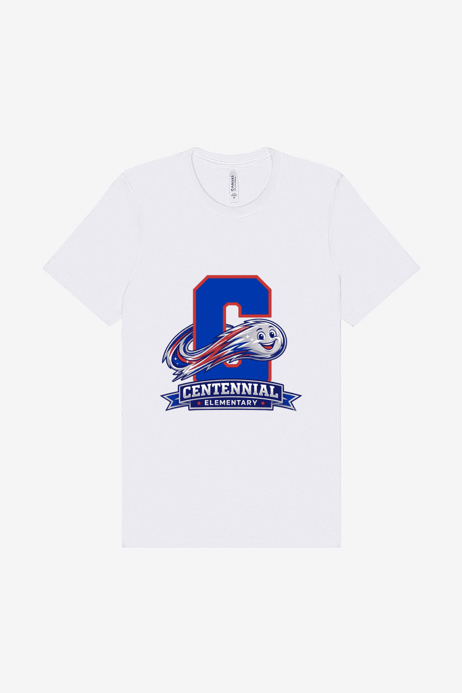Cotton Shirt-Main Spirit Design in White