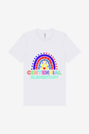 Rainbow Comet Shirt in White