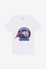 Cotton Shirt-Round Comet  in White