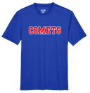  Tek Shirt with Varsity Comet logo in Royal Blue