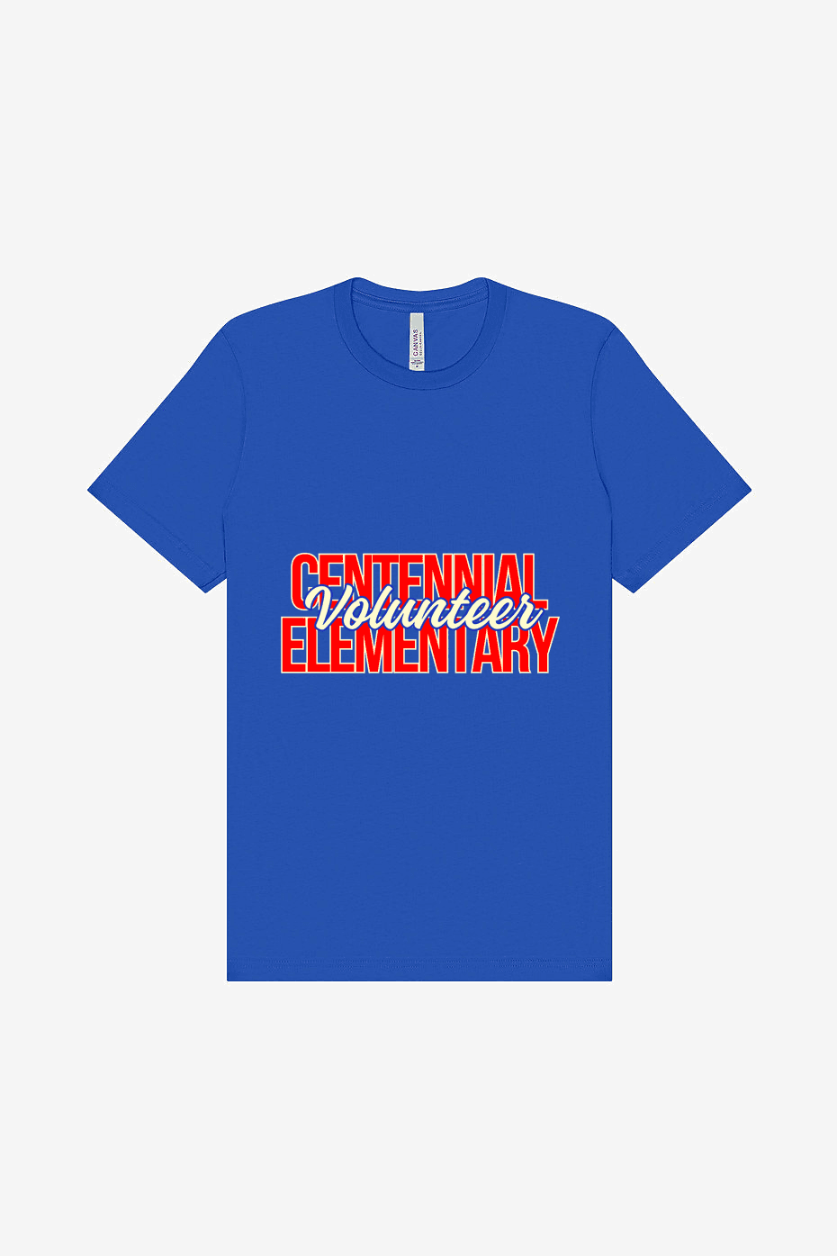 Volunteer Shirt in Royal Blue