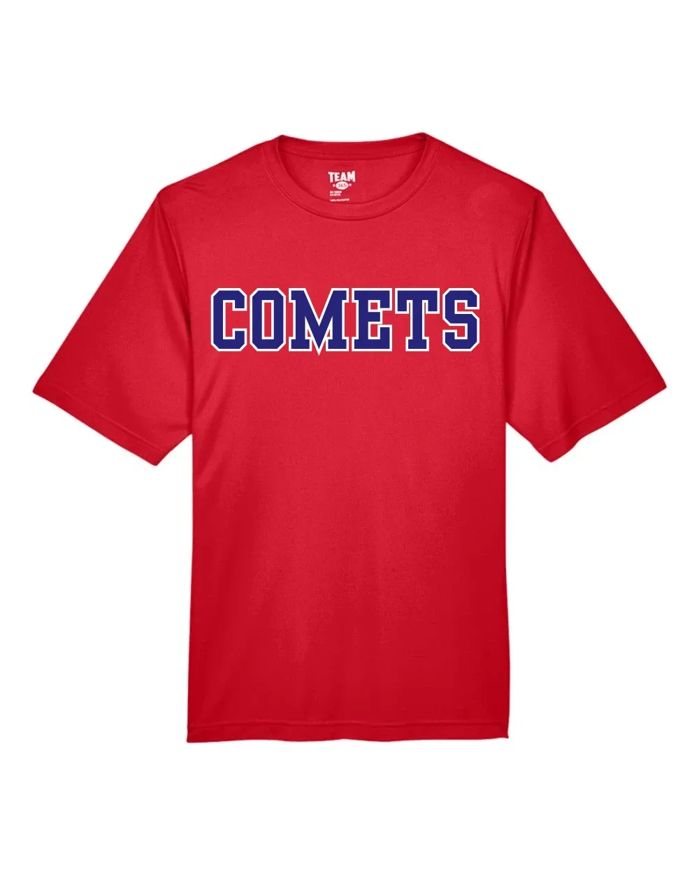Tek Shirt with Varsity Comet logo in Red